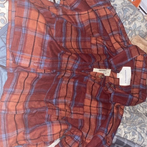 Cropped flannel - Picture 4 of 5